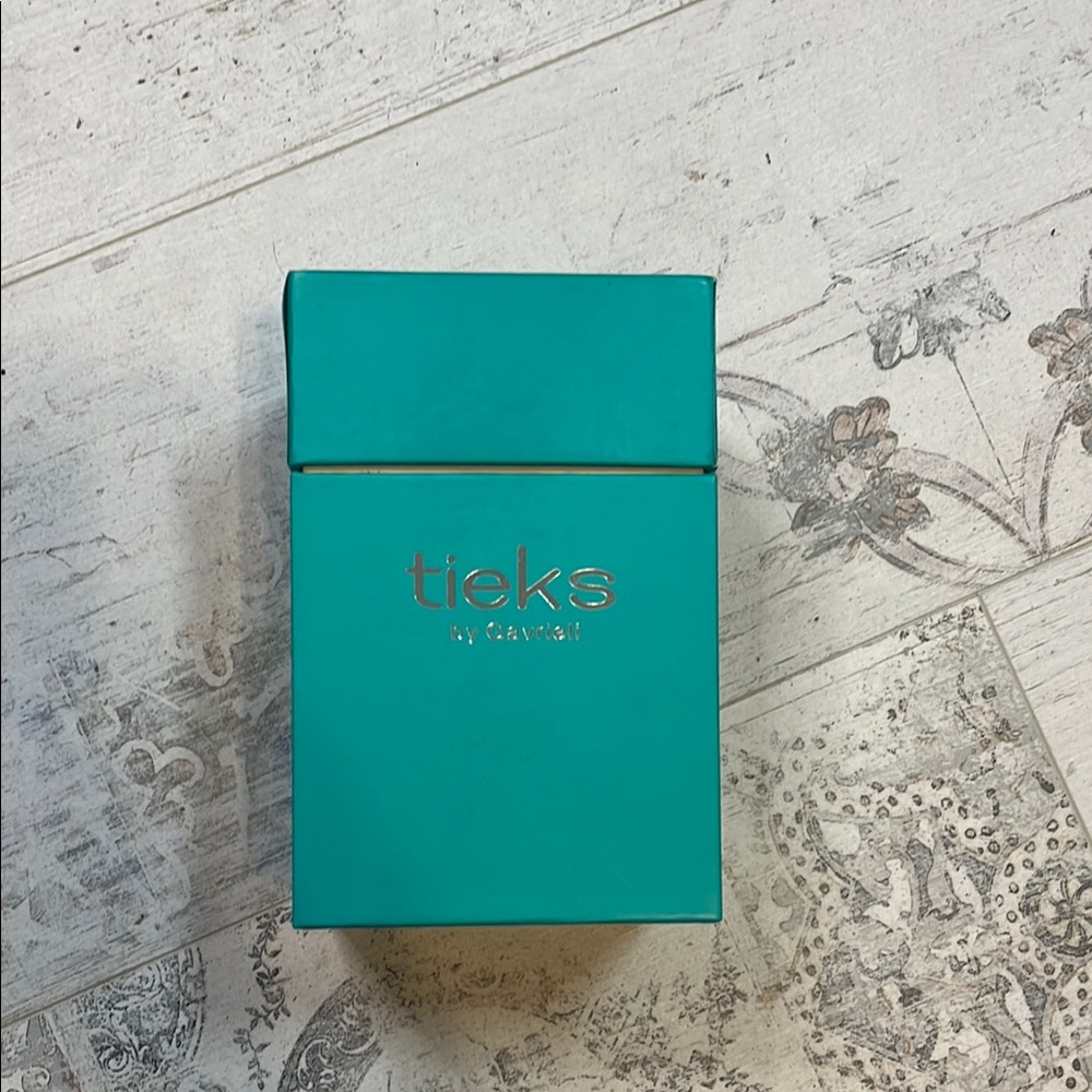 Teal Tieks by Gavrieli Box Empty Galactic Green
